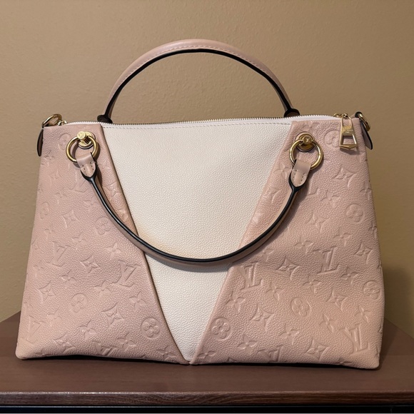 Louis Vuitton Empreinte V Tote Paris MM Monogram Beige Cream - Picture 2 of 15